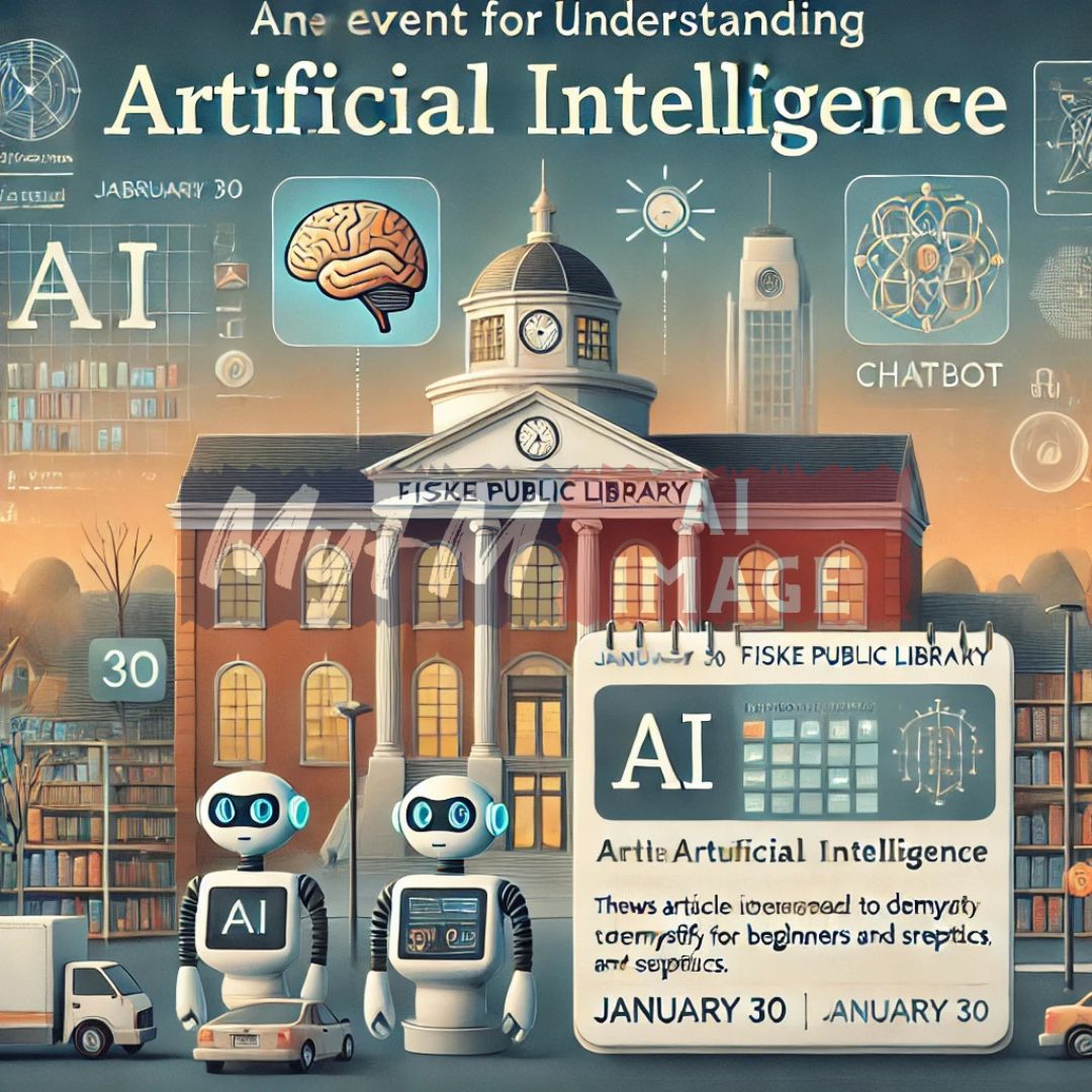 Fiske Public Library to Host AI 101: Demystifying Artificial Intelligence for All