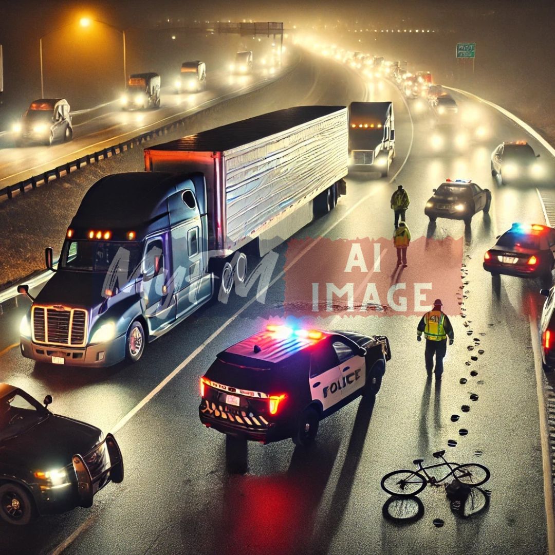 Grafton Man Struck and Killed by Semi on Interstate 90