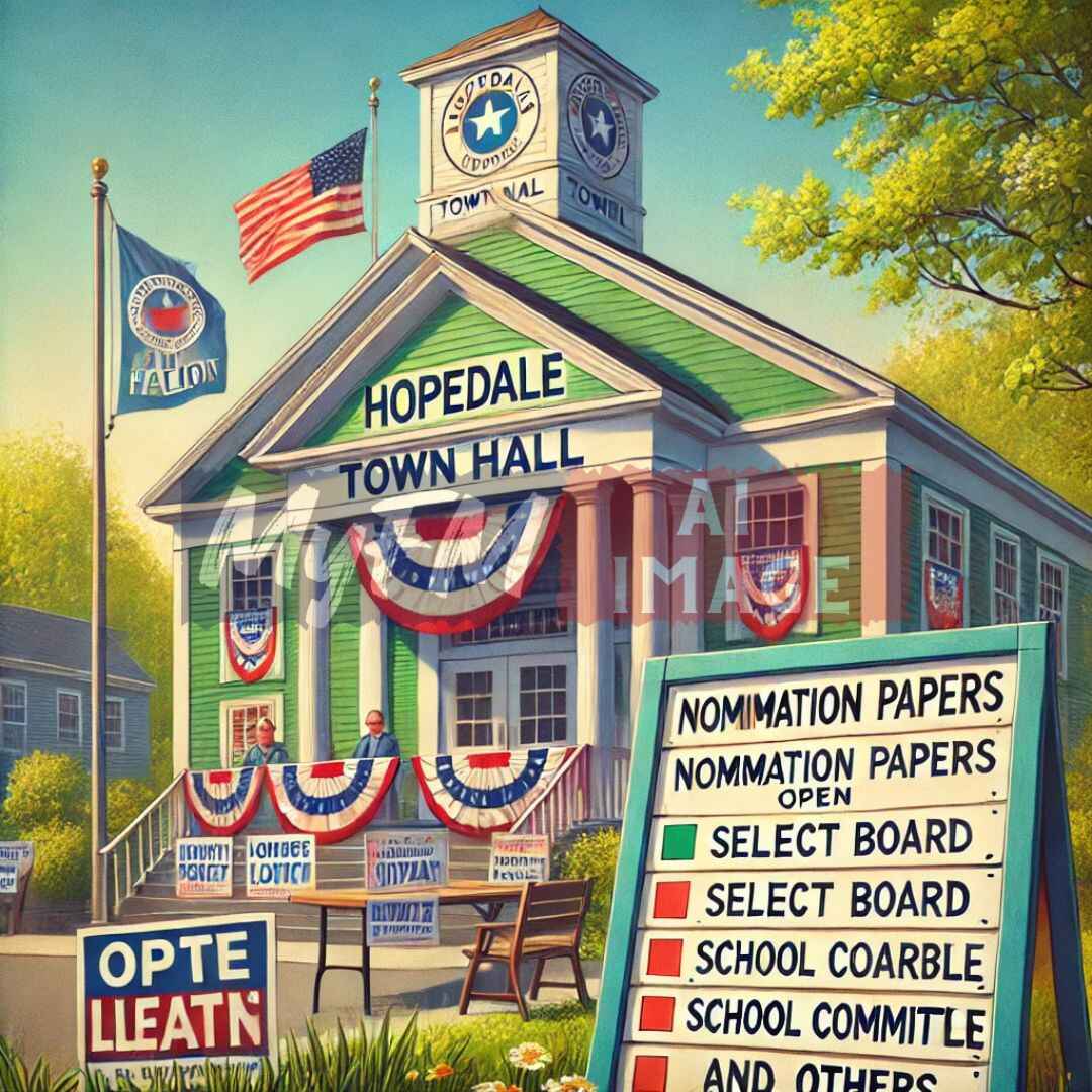 Hopedale’s Annual Town Election Scheduled for May 13