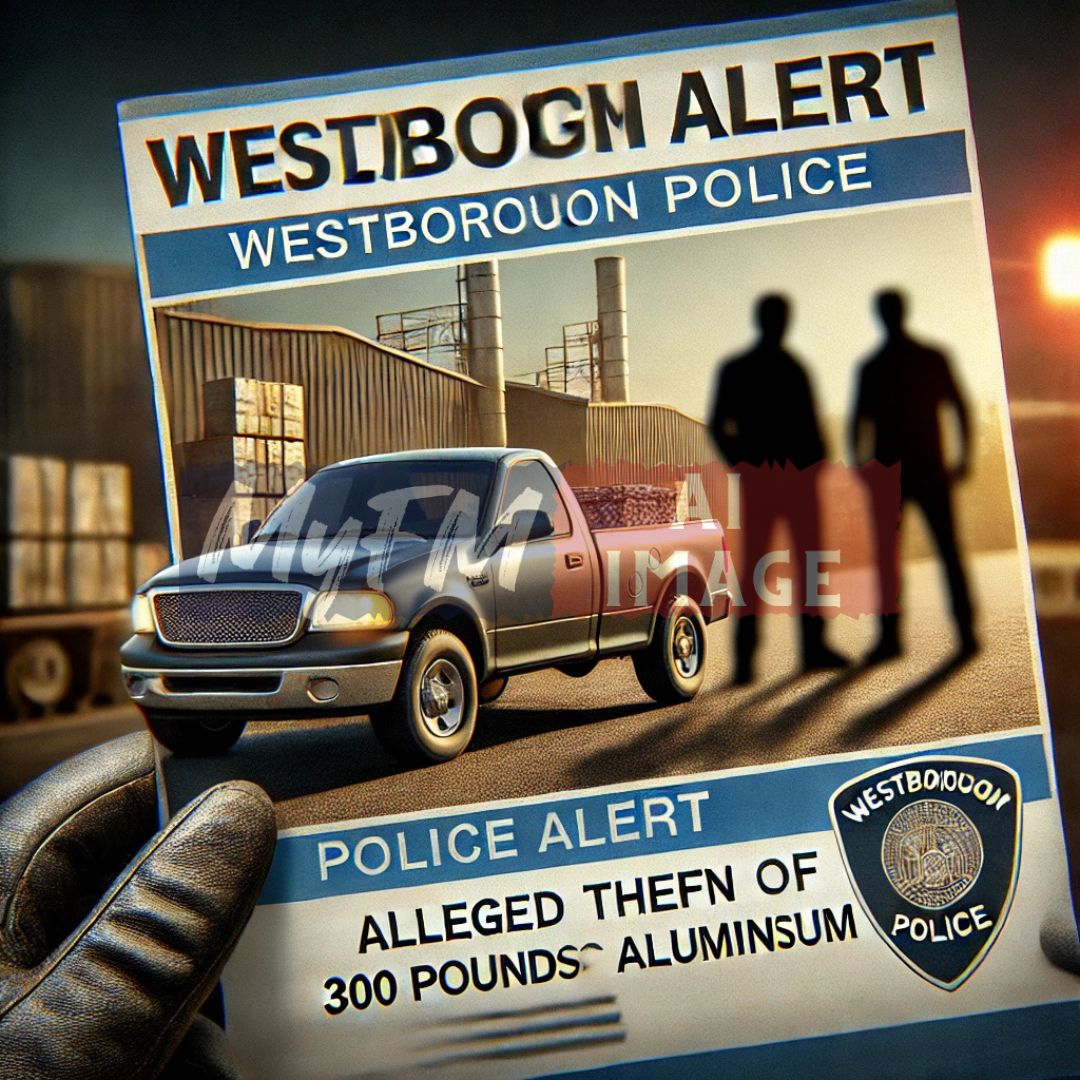 Westborough Police Seek Help Identifying Suspects in Scrap Aluminum Theft