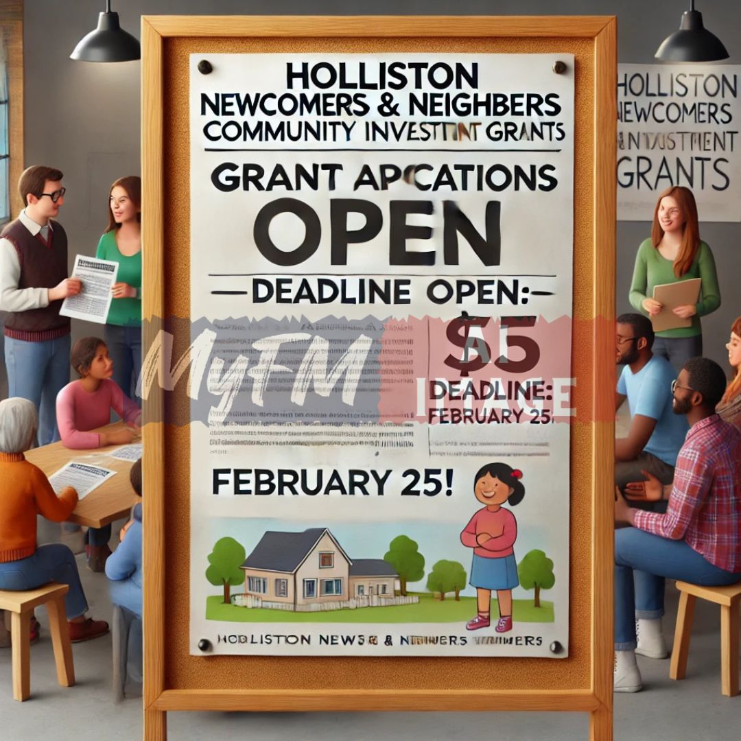 Holliston Newcomers & Neighbors Open Community Grant Applications