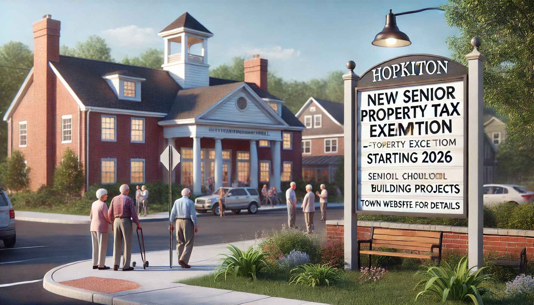 Hopkinton Announces New Senior Property Tax Exemption for School Projects Starting 2026