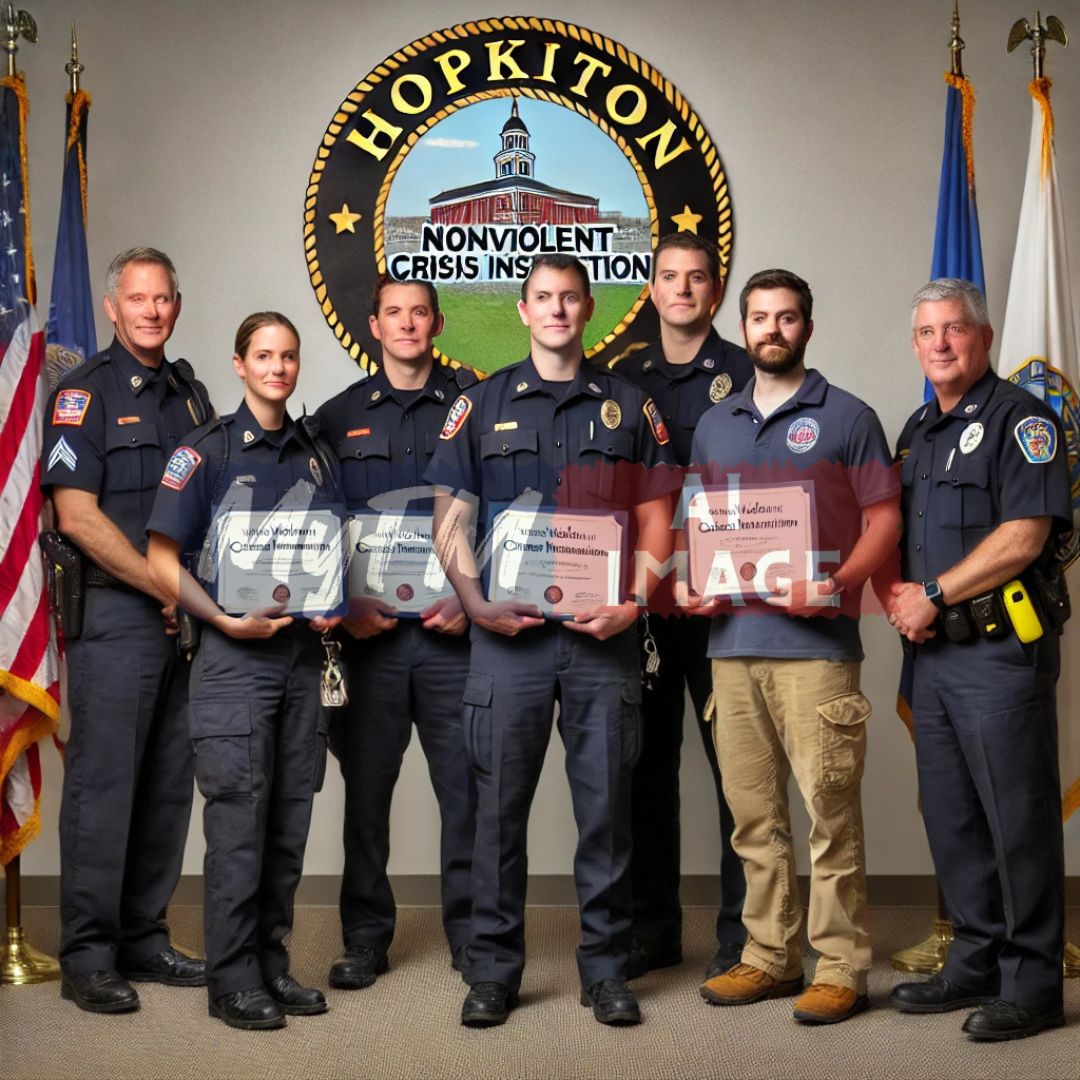 Six Hopkinton First Responders Earn Nonviolent Crisis Intervention Certification