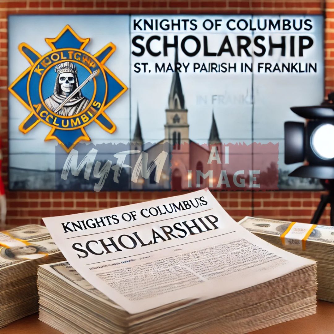 Knights of Columbus 1847 Now Accepting Applications for St. Mary Parish Scholarships – $3,000 & $1,000 Awards Available