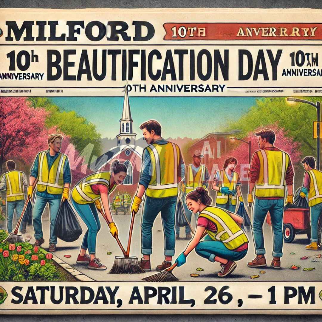 Milford’s Beautification Day Celebrates 10th Anniversary on April 26