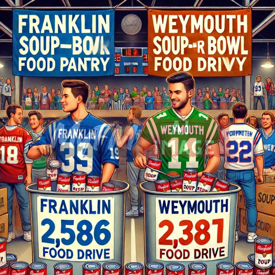 Franklin Wins ‘Soup-er Bowl’ Food Drive, Collects 2,586 Cans for Local Pantry