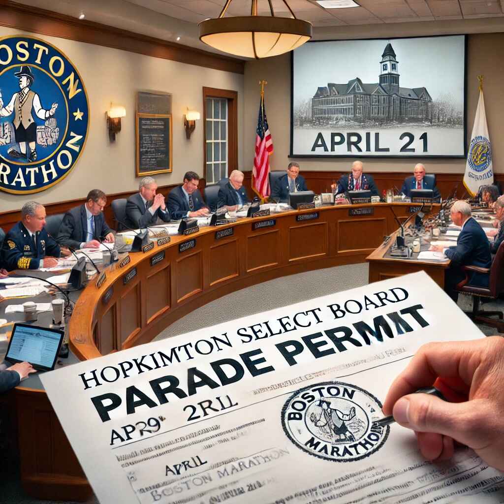 Hopkinton Select Board Approves Parade Permit for 129th Boston Marathon on Historic Patriots’ Day Anniversary