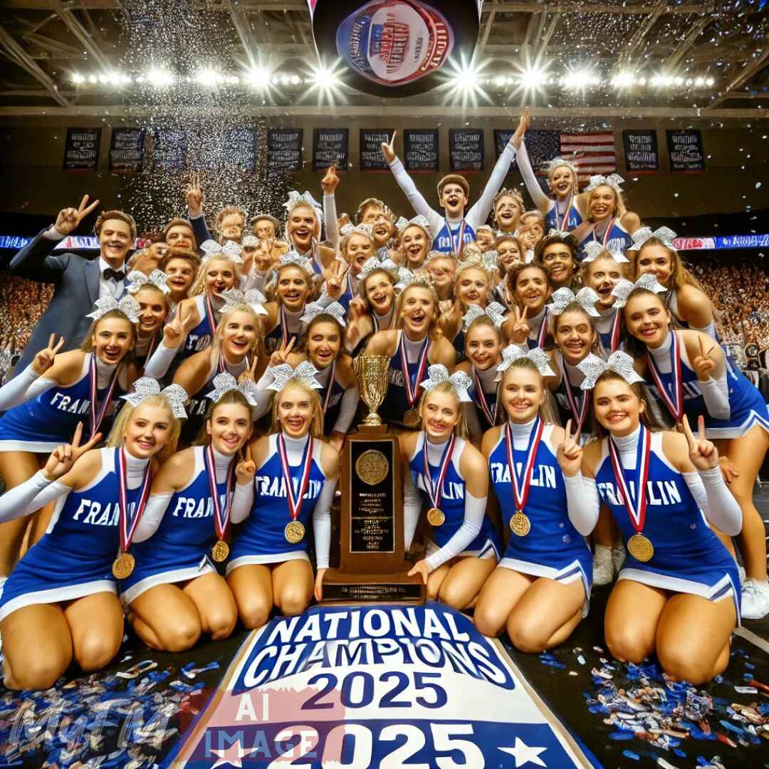 Franklin High School Cheerleaders Win Third National Title in Four Years