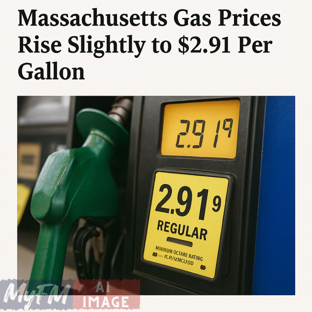 Massachusetts Gas Prices Rise Slightly to $2.91 Per Gallon, Still Below National Average