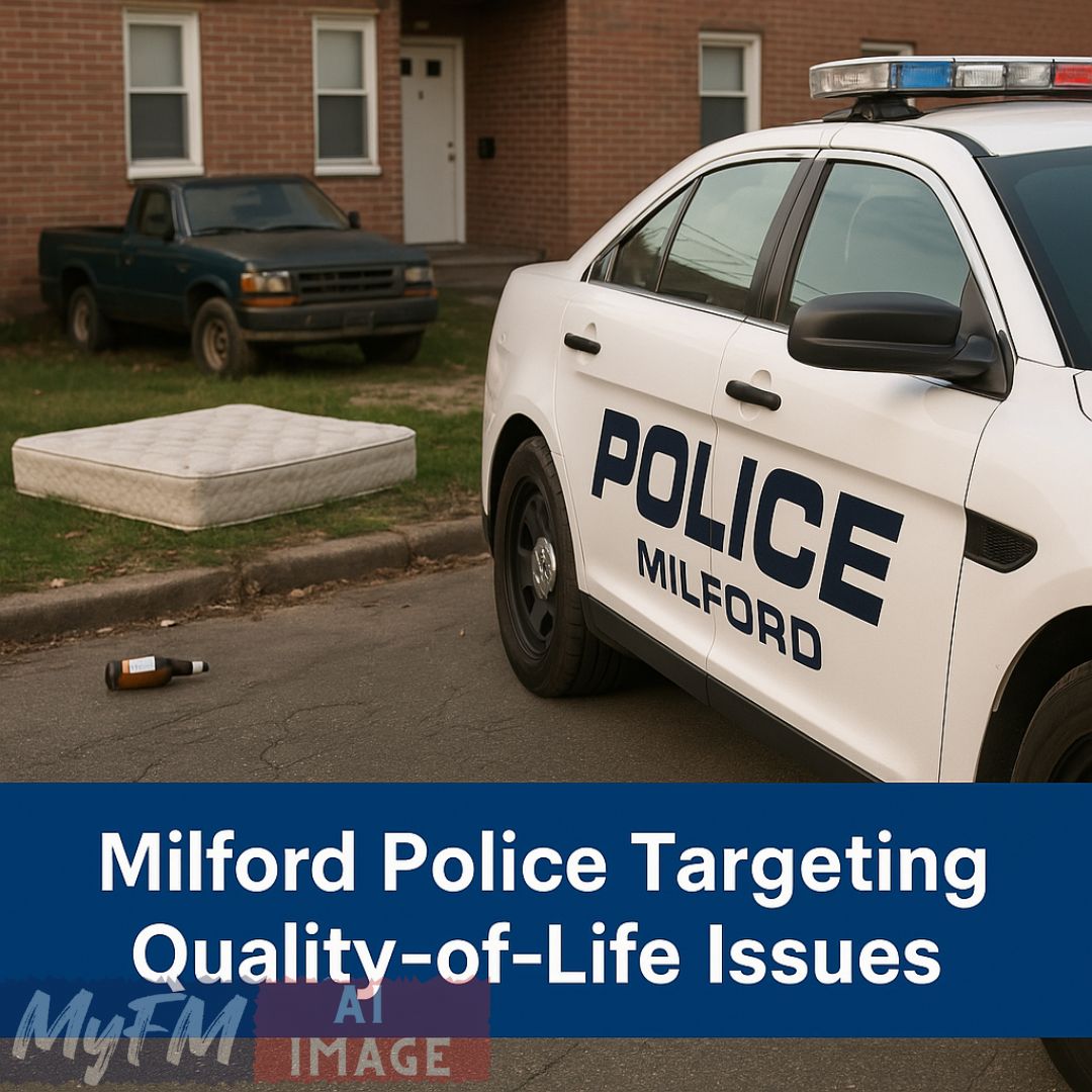 Milford Police Targeting Quality-of-Life Issues
