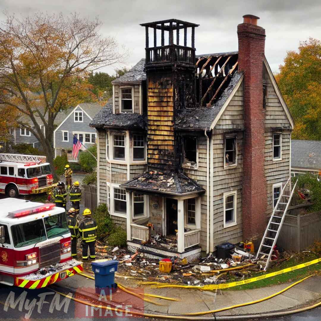Medway Family Displaced After Chimney Fire Damages Home