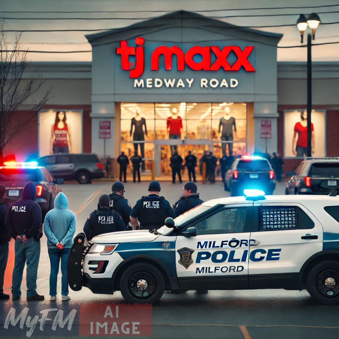 Milford Woman Arrested for Shoplifting at TJ Maxx, Found with Cocaine During Booking