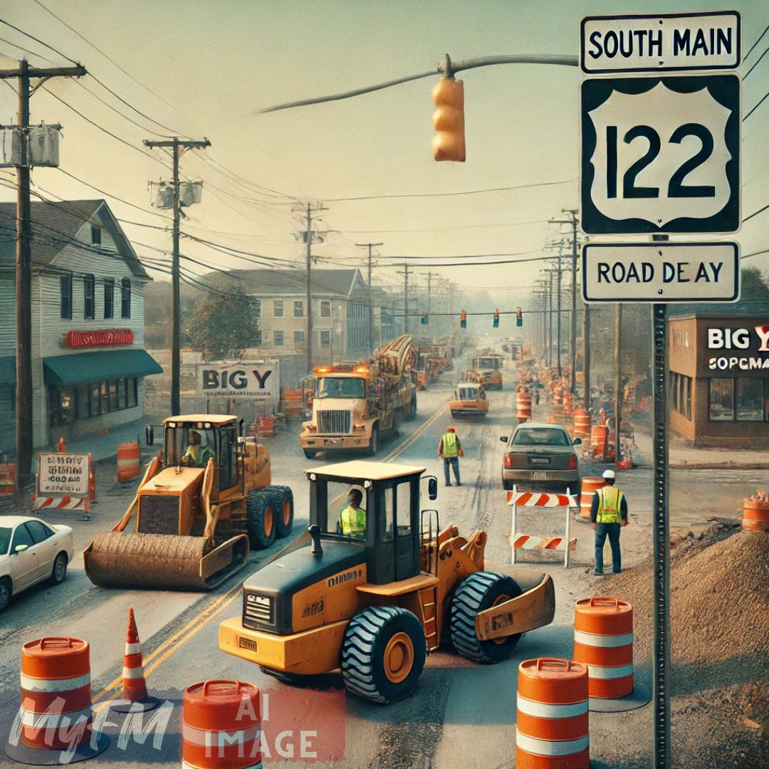 Uxbridge Police Warn of Major Road Work on Route 122 Starting March 17