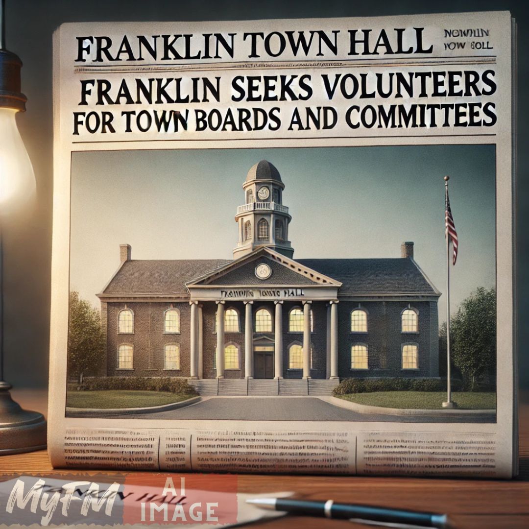 Franklin Seeks Volunteers for Town Boards and Committees