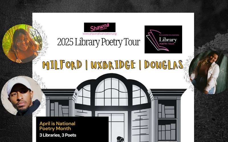 April is National Poetry Month and the Library Poetry Tour Celebrates with  Stops at Three Local Libraries