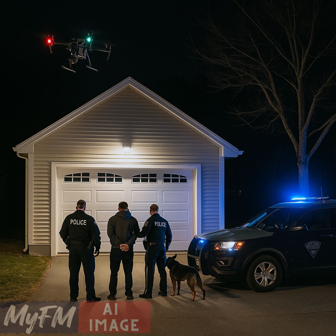 Drone Leads Police to Hidden Carjacking Suspect in Hopkinton Garage