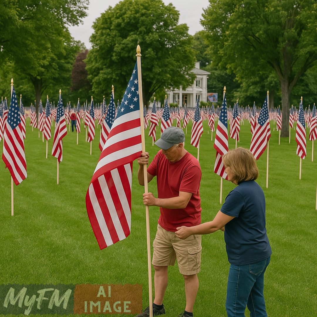 Field of Flags Returns to Draper Park for Memorial Day Tribute