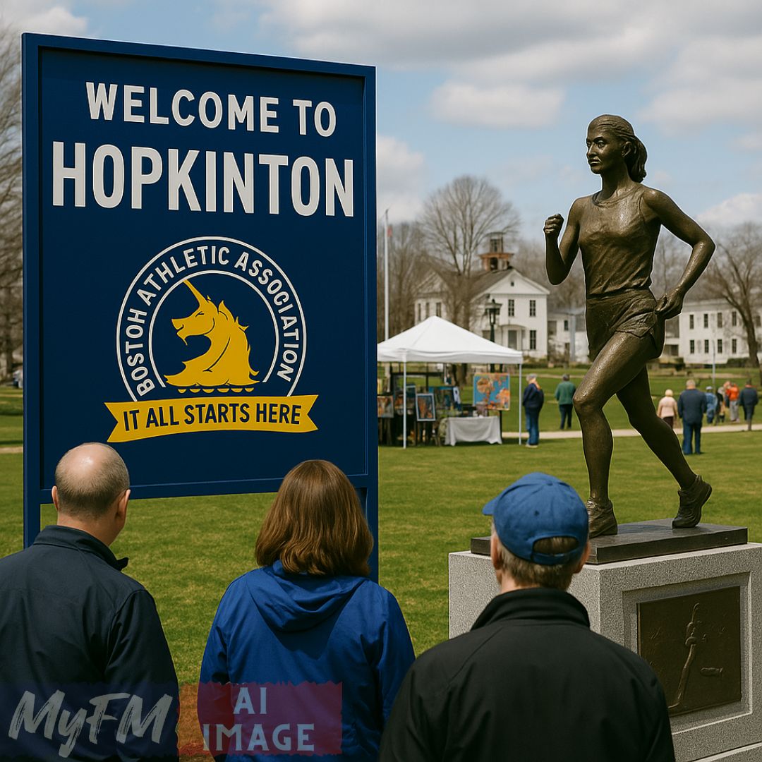 Hopkinton Celebrates Boston Marathon Week with Art and Community Spirit