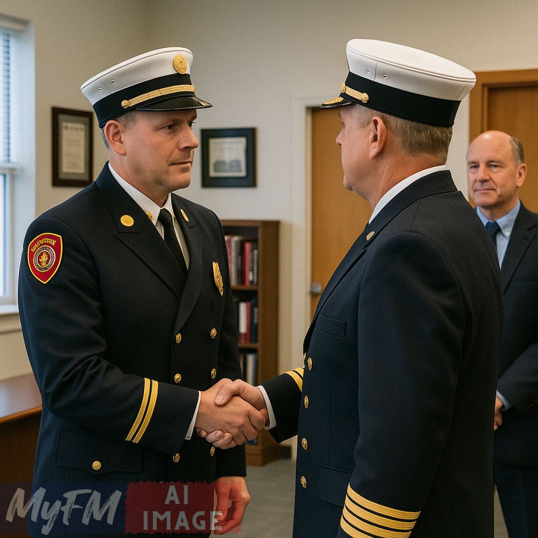 Medway Fire Department Promotes Tom Irwin to Deputy Chief After 25 Years of Service