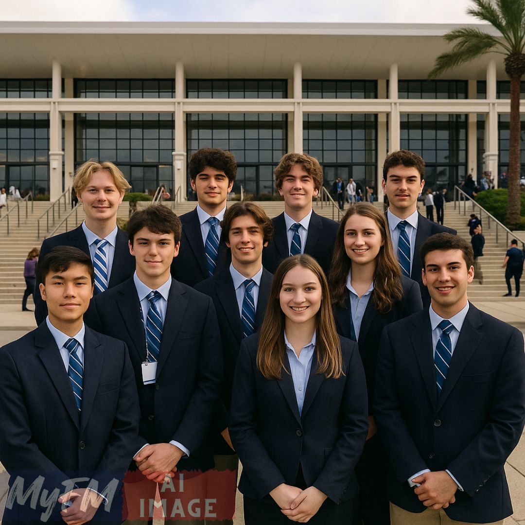Franklin High Students Represent Massachusetts at Prestigious DECA International Conference