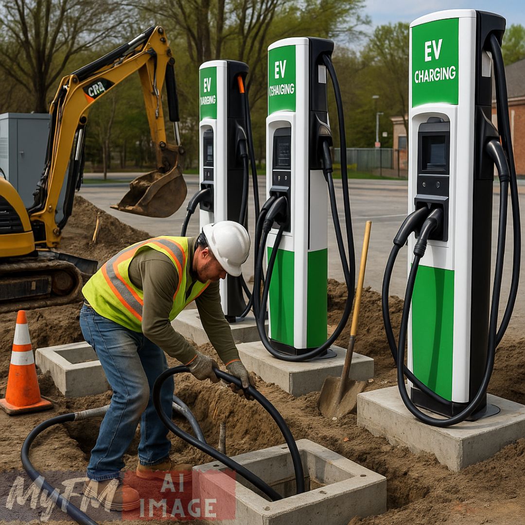 Wrentham Unveils Free-to-Town EV Charging Stations with Support from East Coast Renewable Energy, Inovis Energy, and National Grid