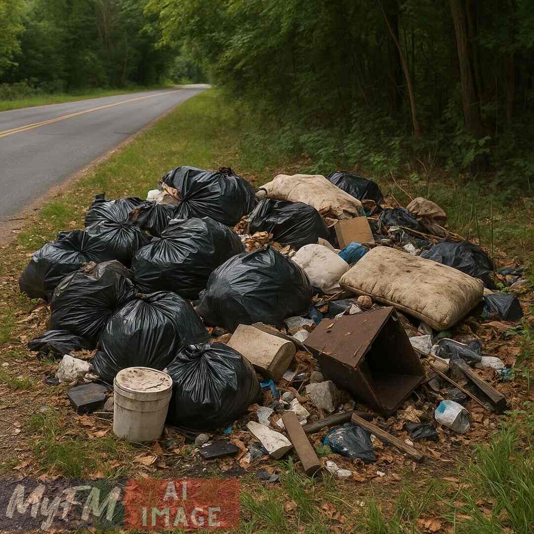 Crackdown in Milford: Illegal Dumping Surge Prompts Police Action, $5,500 Fines for Offenders