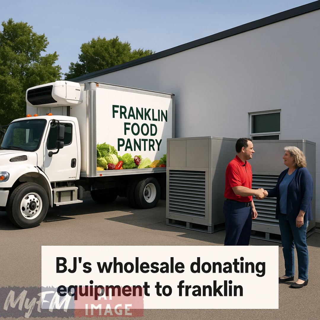 BJ’s Donation Boosts Franklin Food Pantry’s Reach with Refrigerated Truck and Cooling Units