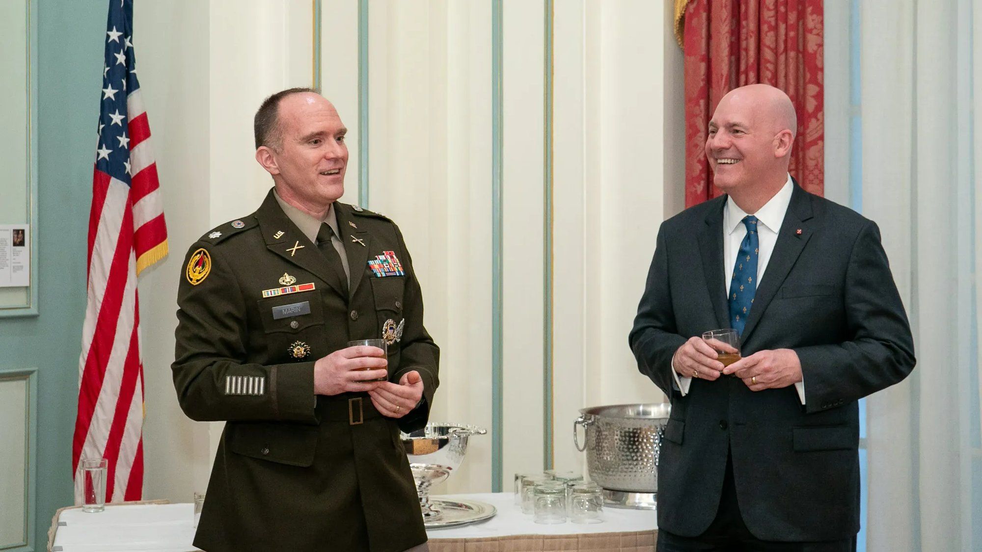 Lt. Col. Michael J. Marin Retires After 23 Years of Honorable Service