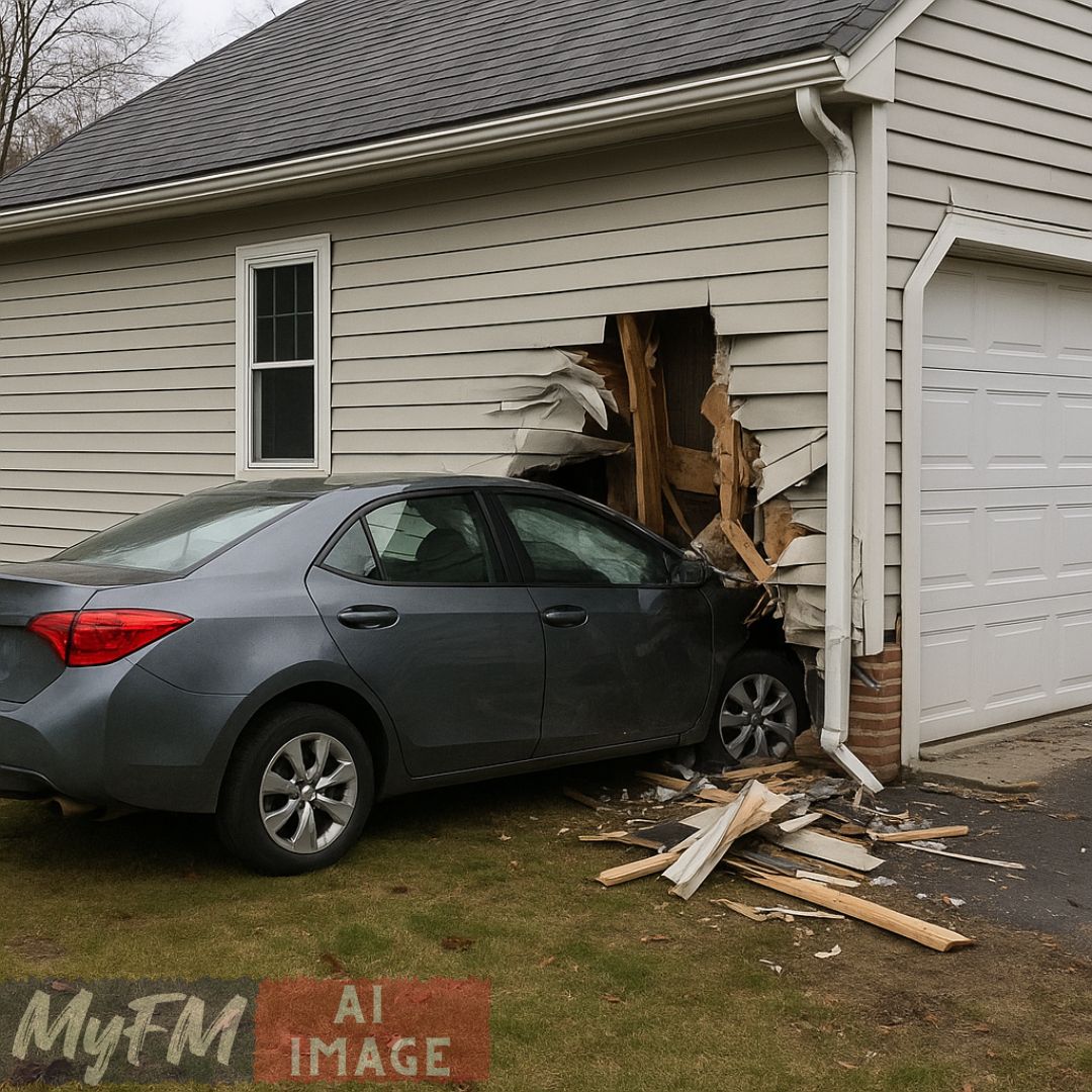 Medical Emergency Leads to Crash Into Westborough Home, Major Damage Reported