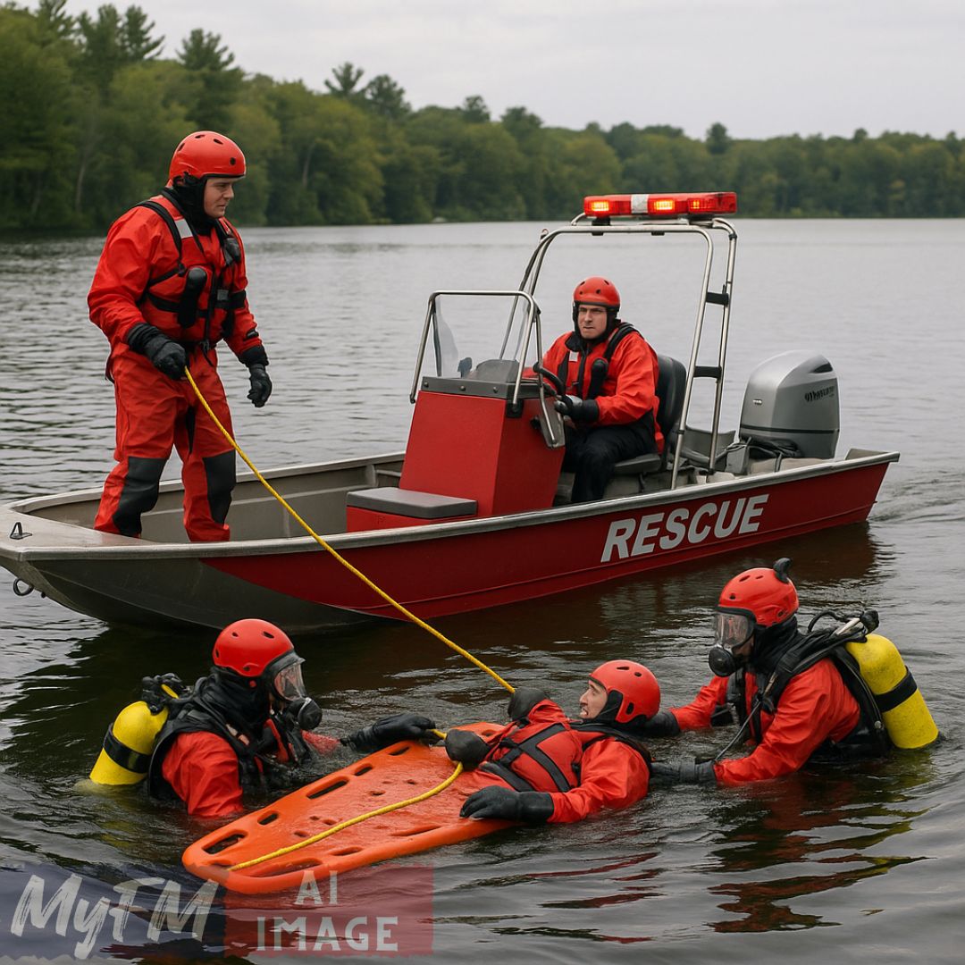 Joint Emergency Response Training Underway at Lake Pearl in Wrentham — No Cause for Alarm