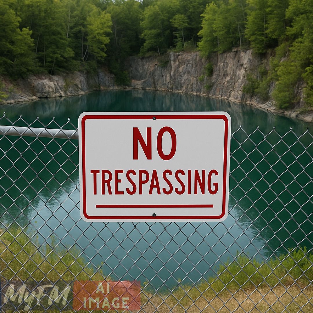 Milford Police Crack Down on Quarry Trespassing with New Signs, Fencing, and Enforcement Measures