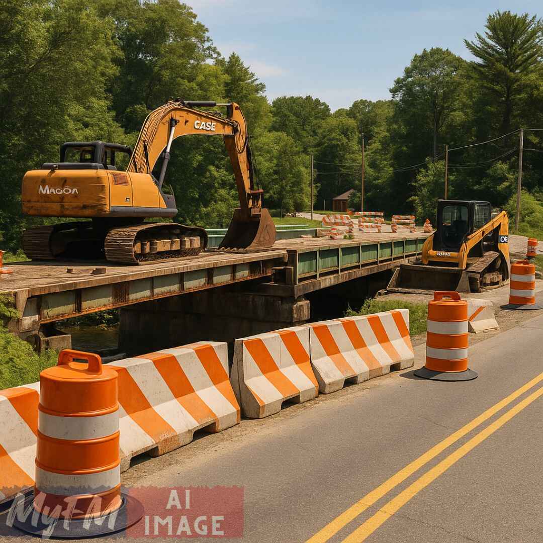 Mendon Road Bridge to Close July 25 for Long-Term Repairs Following Safety Inspection; Major Detours Announced for Uxbridge and Northbridge