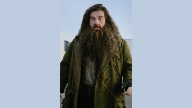 HBO shares first look at Nick Frost as Hagrid in ‘Harry Potter’ series