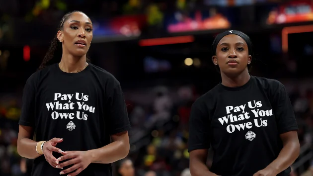 What to know about the viral equal pay shirts worn during WNBA All-Star Game