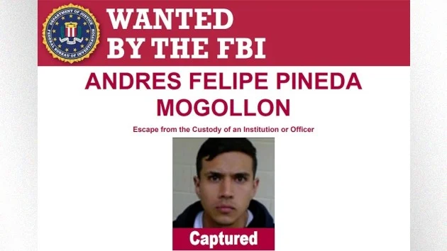 4th detainee who escaped from New Jersey ICE facility located in Los Angeles: FBI