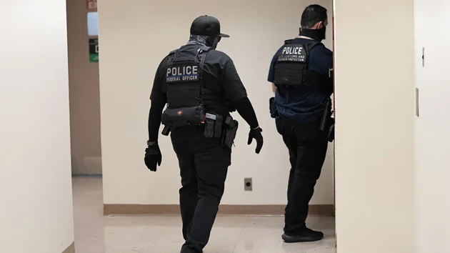 ICE detainee found hanging by neck in detention facility, agency says