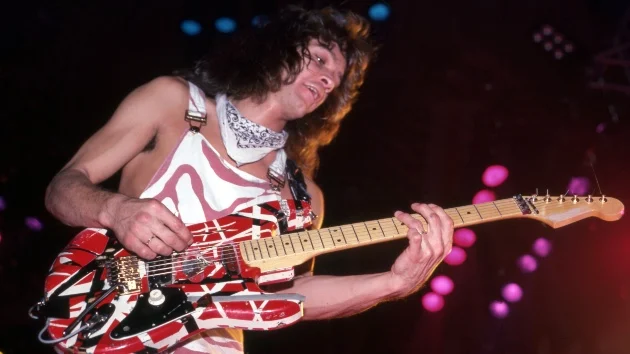 Eddie Van Halen’s Kramer Electric guitar going up for auction