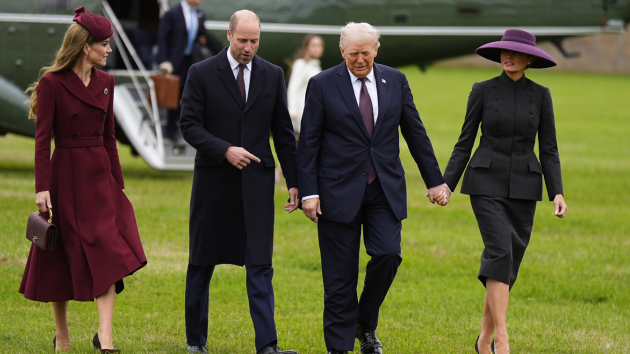 Trump arrives for UK state visit, welcomed by king, prince at Windsor Castle