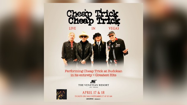 Cheap Trick to play iconic live album ‘Cheap Trick at Budukon’ in Vegas