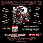 13th Annual Santapalooza: A Concert for a Claus Underway