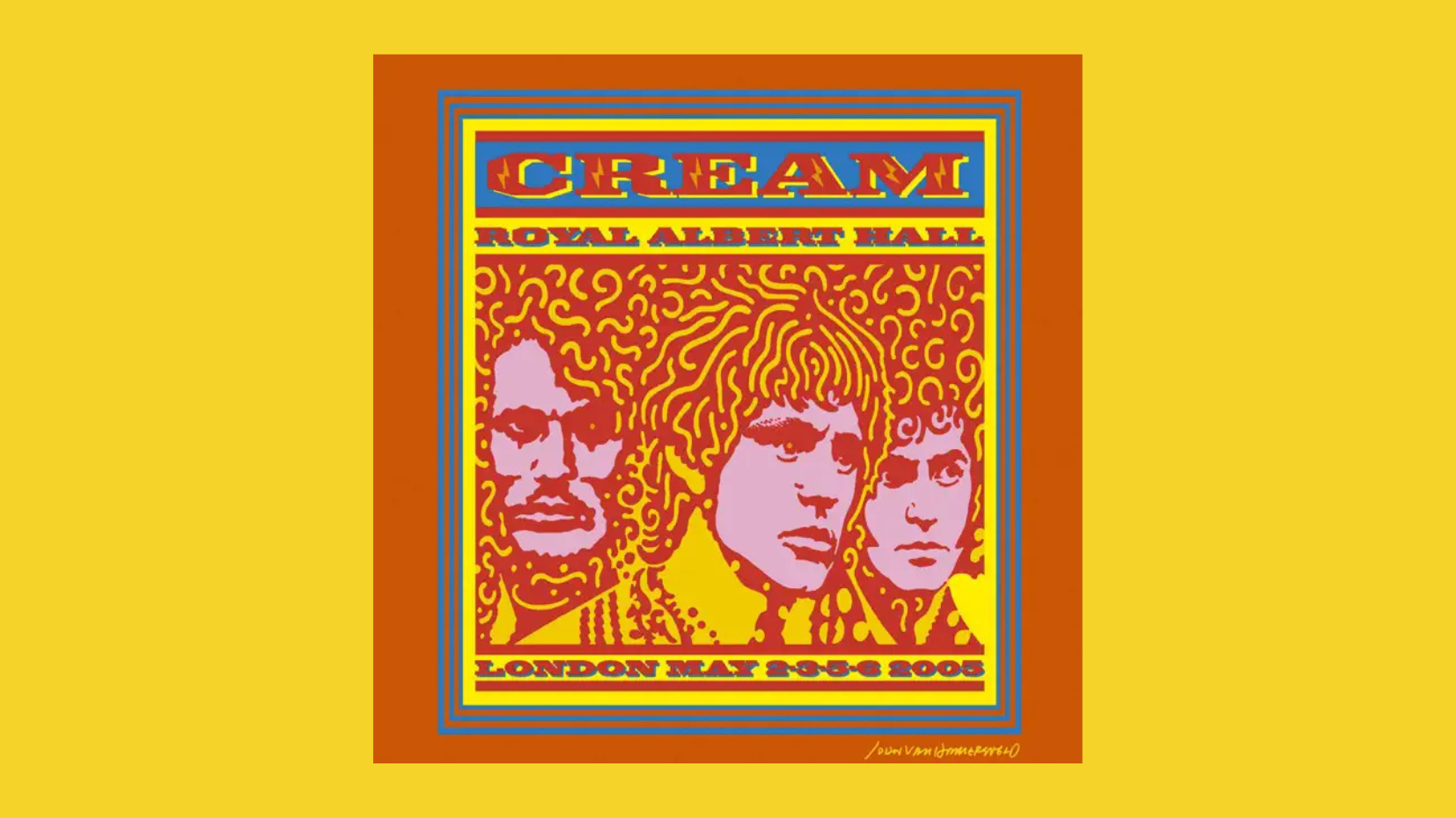 Cream to reissue live reunion album ‘Royal Albert Hall London May 2-3-5-6, 2005’