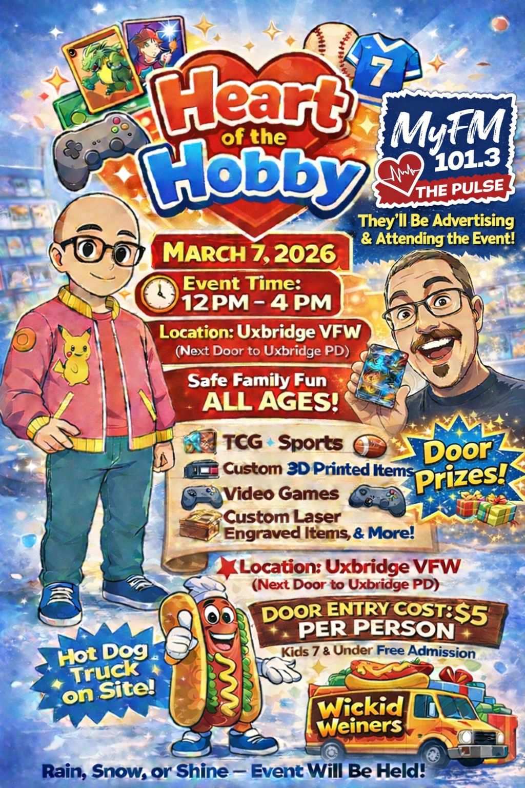 Heart of the Hobby Event Brings Cards, Collectibles and Community to Uxbridge VFW