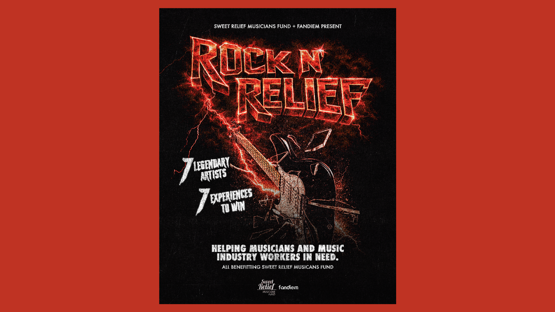 One-of-a-kind experiences from Rush, Bon Jovi, Bryan Adams and more part of new Rock N’ Relief initiative