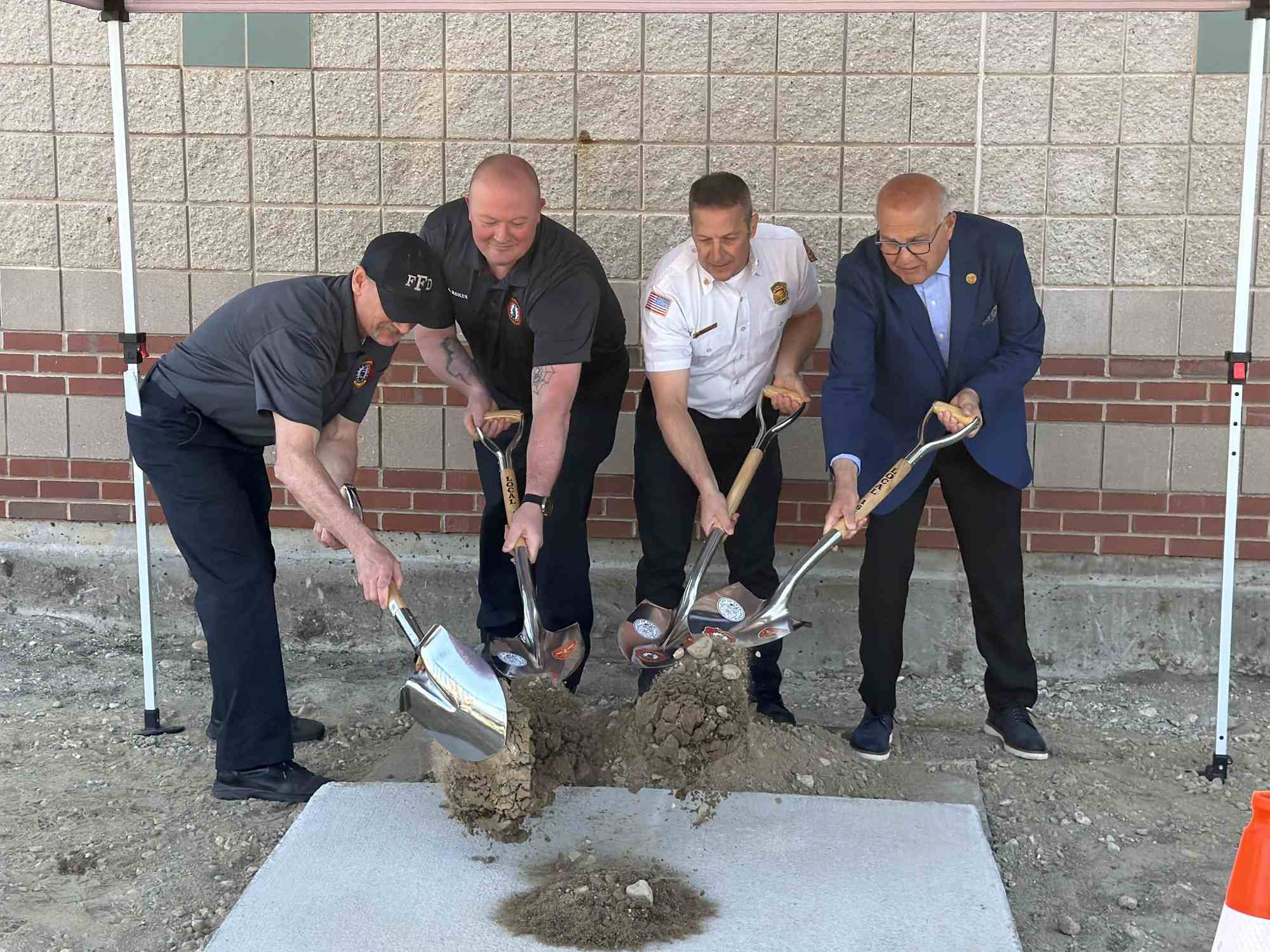 Framingham Breaks Ground on New Firefighter Memorial