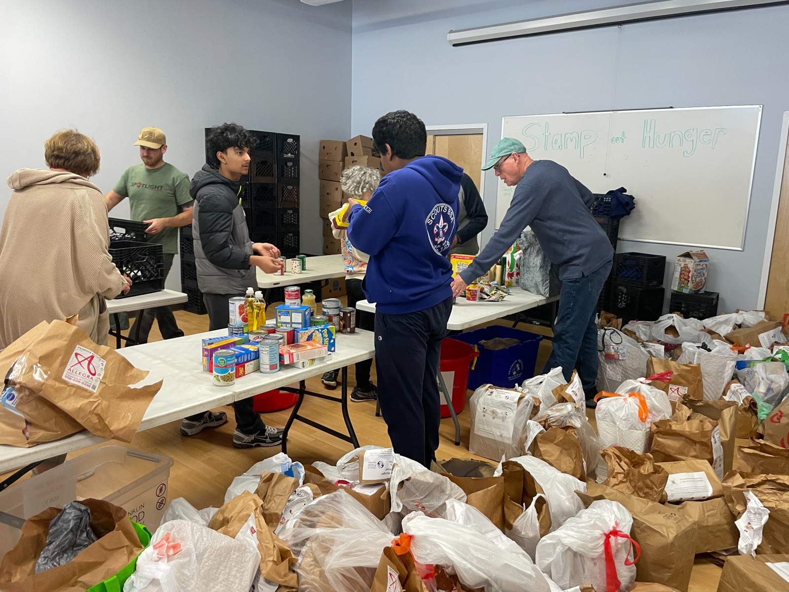 Franklin Residents Help Provide 8,300 Meals Through Stamp Out Hunger Drive