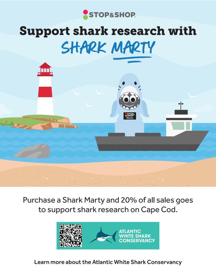 Atlantic White Shark Conservancy and Stop & Shop Team Up to Support Shark Research