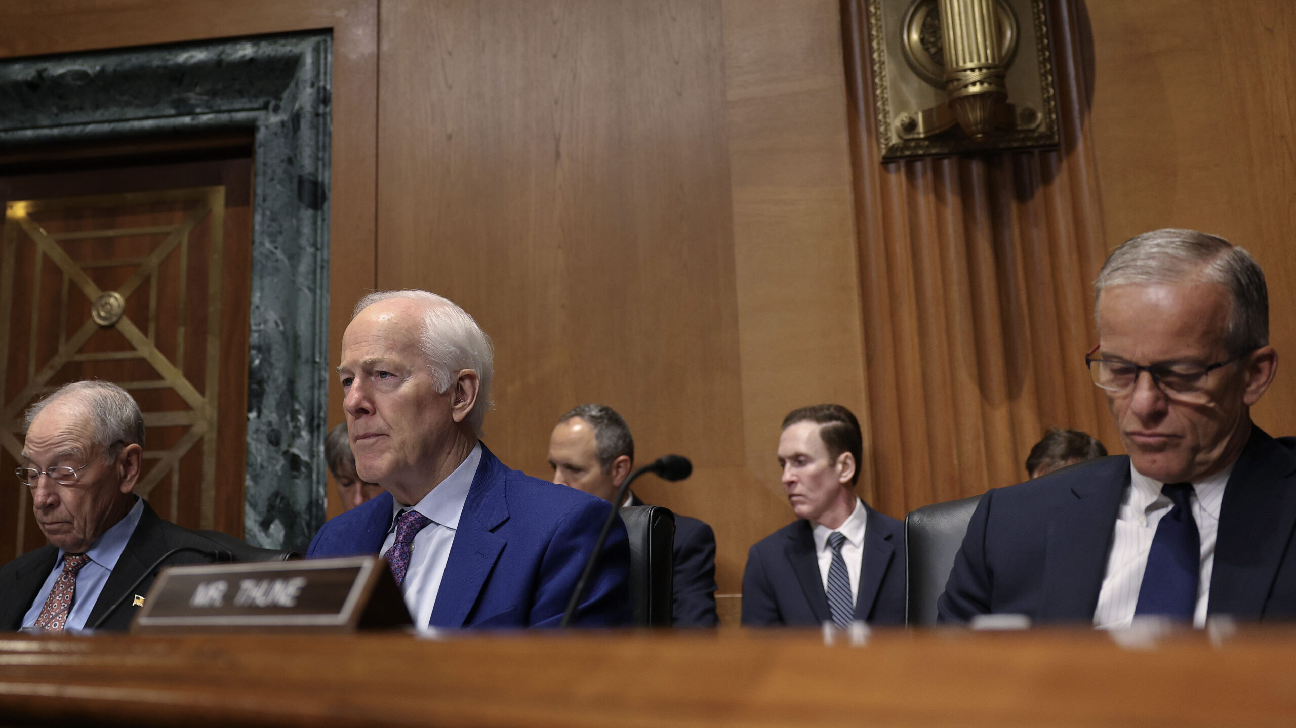 GOP’s Cornyn continues to block Todd Blanche as attorney general