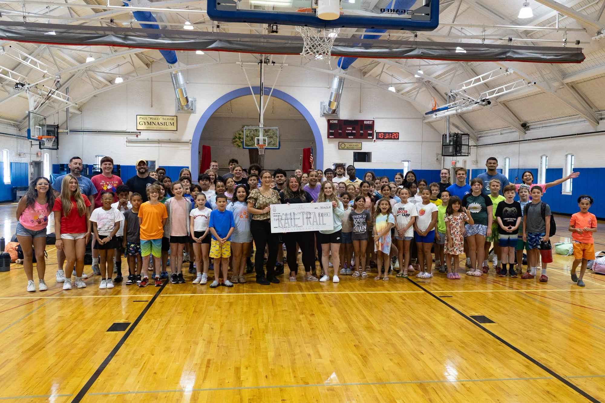 Milford Youth Center Raises More Than $8,500 for New Multimedia Center