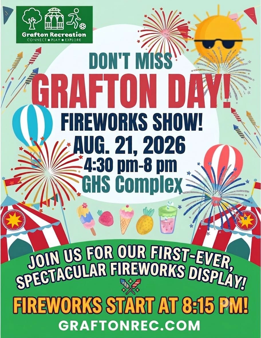 Grafton to Launch First-Ever Fireworks Show During Inaugural Grafton Day