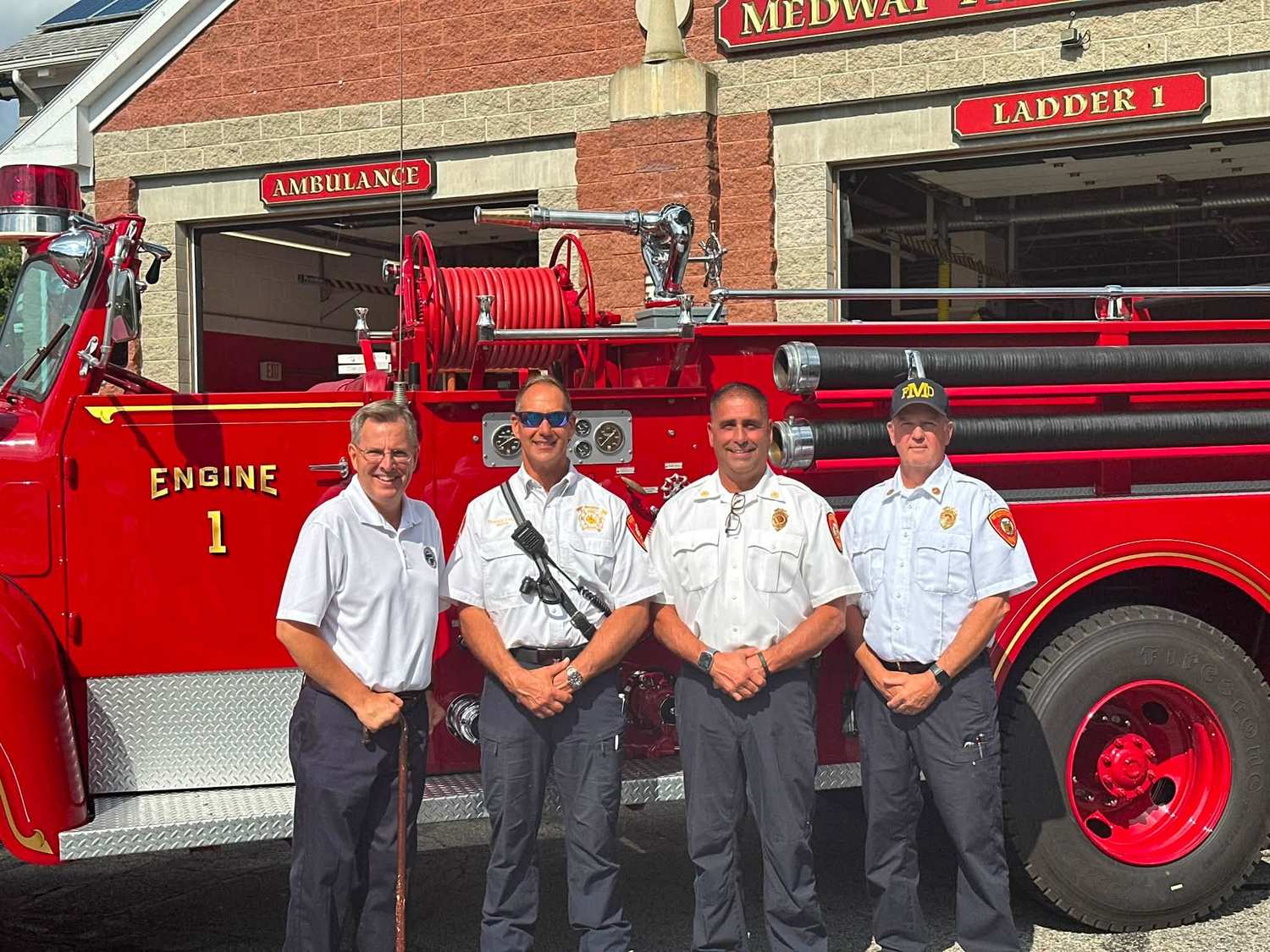 Historic Medway Fire Engine Returns to Service After Restoration